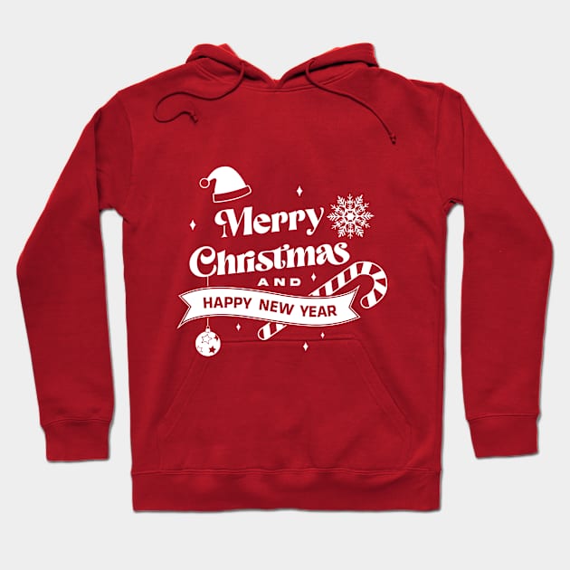 Christmas V2 002 Hoodie by Arief Uchiha